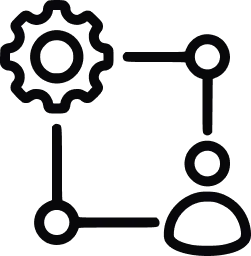 Ikona služby - relokácie a inžiniering